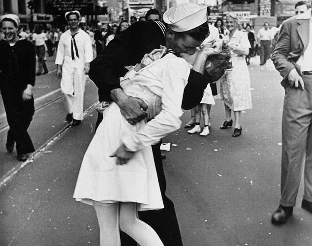 Kissing Sailor