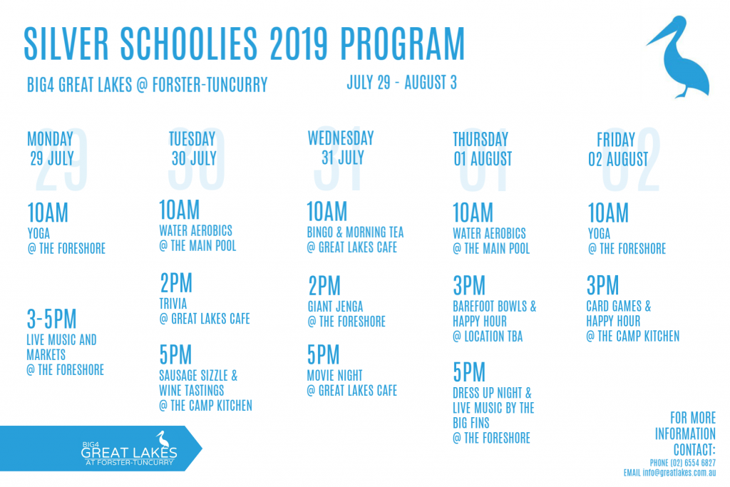 Silver Schoolies Program